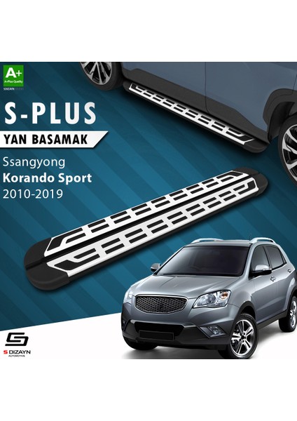 Ssangyong Korando Sport S-Plus Gri Yan Basamak 203 cm 2010-2019 A+ Kalite