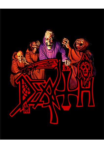 Death Scream Bloody Gore Grup Büyük Sırt Patch Yama
