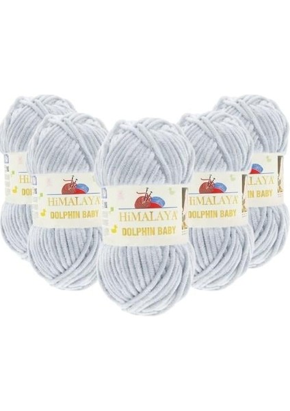 Dolphin Baby 80351 Örgü Ipi 5 Adet