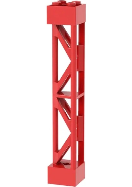 58827 Yapı Taşı Tuğla Klasik Destek 2 x 2 x 10 Kirder Üçgen Dikey Tip 3 - 3 Mesajlar 2 Bölümler: Rastgele/boyut: 3pcs (Yurt Dışından)