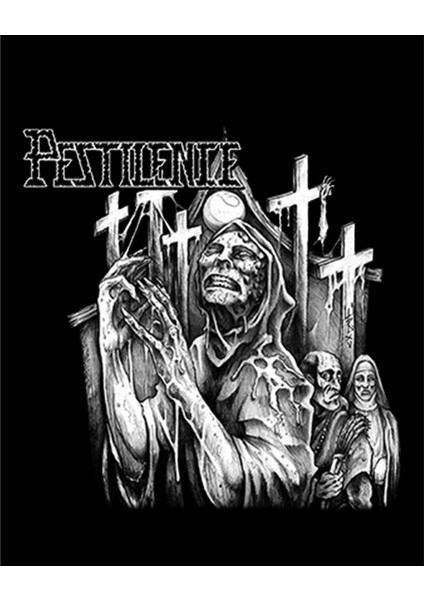Pestilence The Dysentery Penance Büyük Sırt Patch Yama