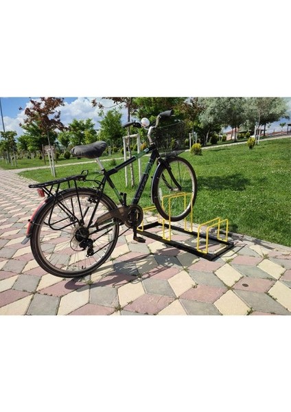 Bisiklet Park Alanı Eko Park Yeri 3'lü Bisiklet Demiri