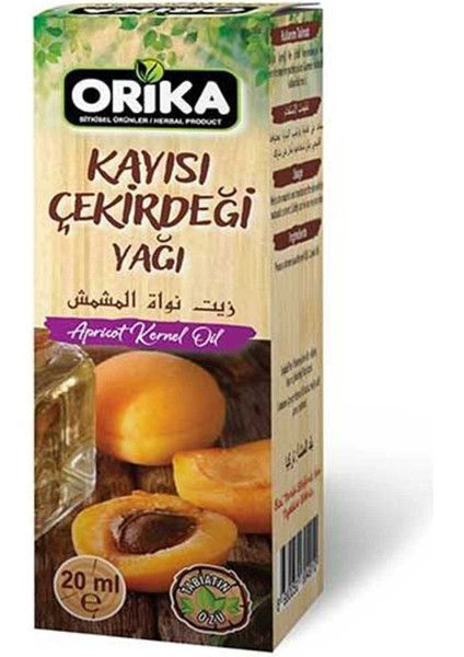 Kayısı Çekirdeği Yağı 20 Ml.