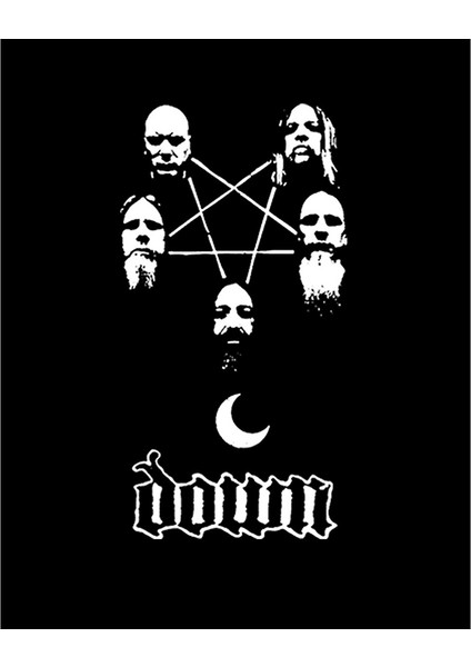 Down Grup Büyük Sırt Patch Yama