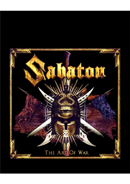 Sabaton The Art Of War Büyük Sırt Patch Yama