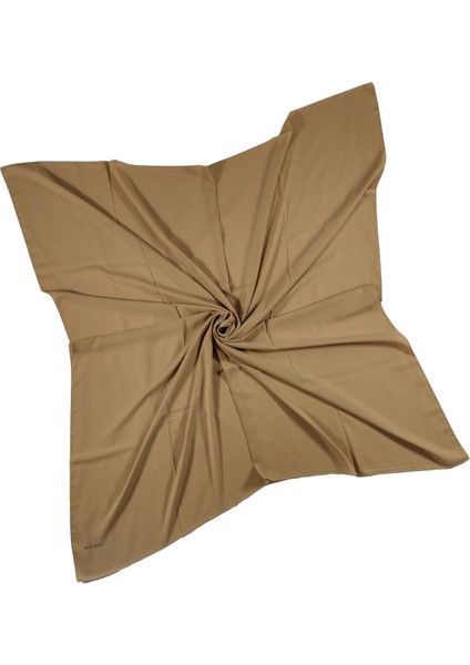 Mısırlı Eşarpları Queen Krep Düz Renk Eşarp 110X110 cm