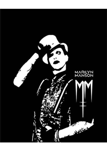 Marilyn Manson Body Büyük Sırt Patch Yama