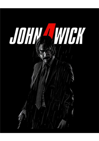 John Wick 4 Man Büyük Sırt Patch Yama