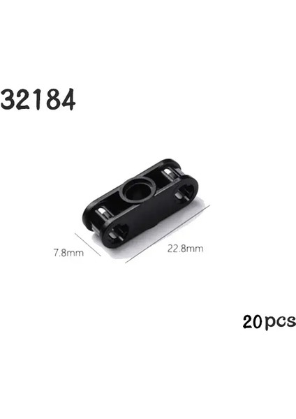 Yapı Taşları Dıy Teknik Parçaları Aks Pim Konektörleri 32034 32015 32014 2853 3713 22961 14720 48496 Moc Tuğlaları Eğitim Oyuncak Renk: 32184 20PCS (Yurt Dışından)
