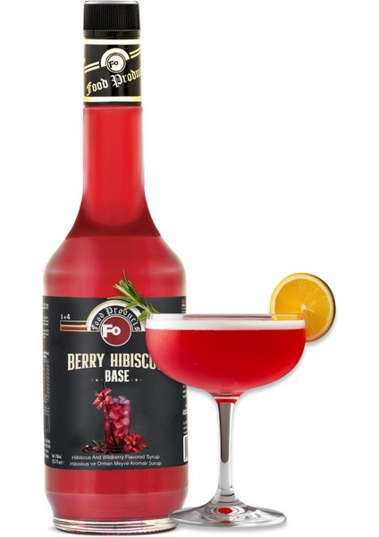 Hibiskus Ve Orman Meyve Aromalı Baz Şurup 700 ml