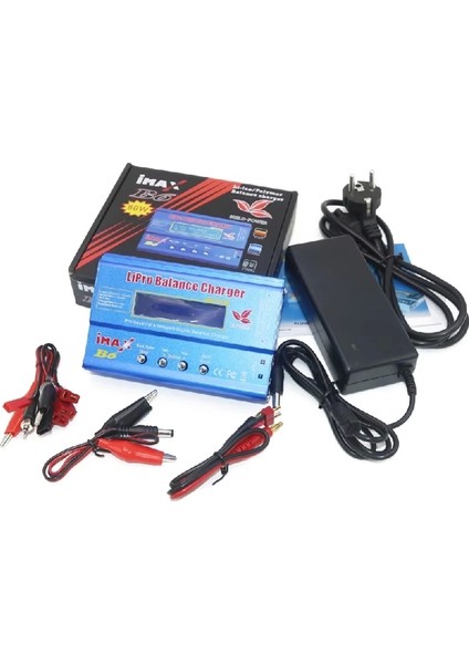 Imax B6 80W Rc Lityum Pil Şarj Cihazı 18650 Lityum Pil Şarj