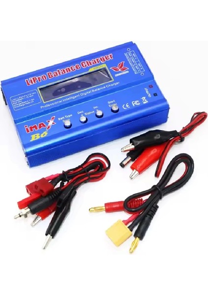 Imax B6 80W Rc Lityum Pil Şarj Cihazı 18650 Lityum Pil Şarj
