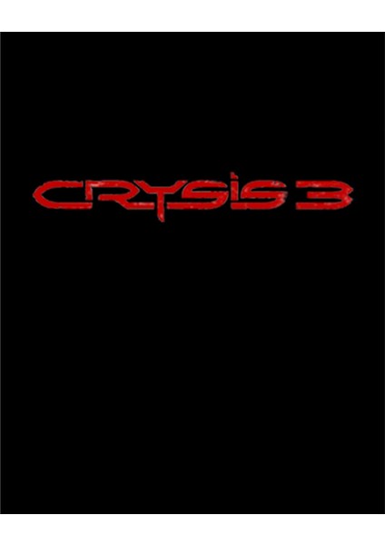 Crysis Three Red Text Büyük Sırt Patch Yama