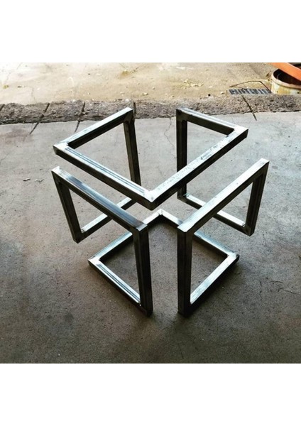 Metal Tasarım Sehpa Ayağı 1 Adet Siyah Renk modelleri