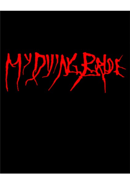 My Dying Bride Logo Büyük Sırt Patch Yama