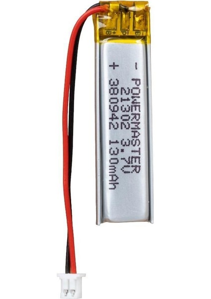 380942 3.7 Volt 130 Mah Lityum Polimer Pil