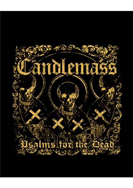 Candlemass Psalms For The Dead Büyük Sırt Patch Yama