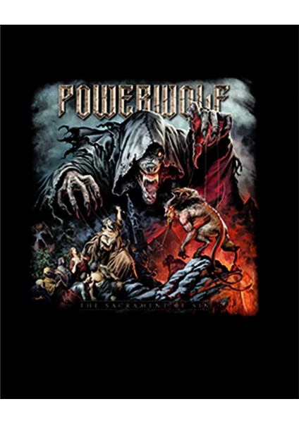 Powerwolf The Sacrament Of Sin Büyük Sırt Patch Yama