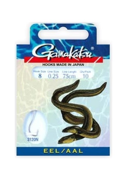 D.gamakatsu BKD-3120N Eel Hazır Iğne Takımı 75CM # modelleri
