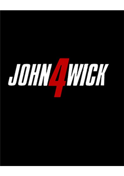 John Wick 4 Logo Büyük Sırt Patch Yama