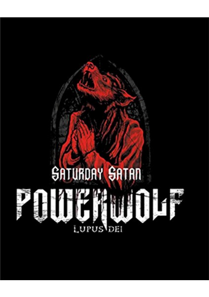 Powerwolf Lupus Dei Büyük Sırt Patch Yama