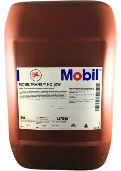 trans Hd 10W Yüksek Performans Şanzıman Dişli Yağı - 20 Lt.