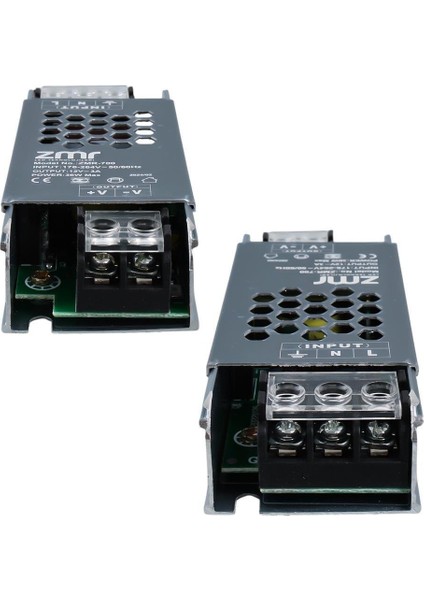 ZMR-700/B.00 12 Volt 3 Amper 36 Watt Slim Metal Kasa Adaptör