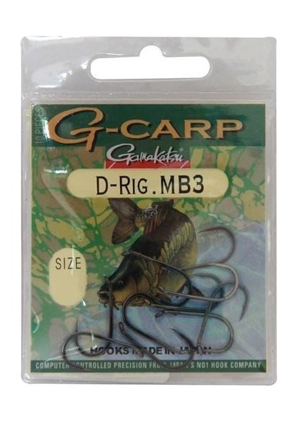 G-Carp D-Rig Mb3 6 Olta Iğnesi modelleri