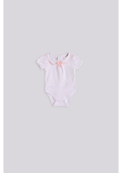 Bg Store Kız Bebek Beyaz Body