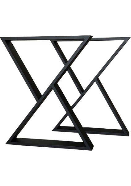 Masa Ayağı Yemek Çalışma Ofis Toplantı Yemek Masası Metal Ayak 1 Çift 2 Adet