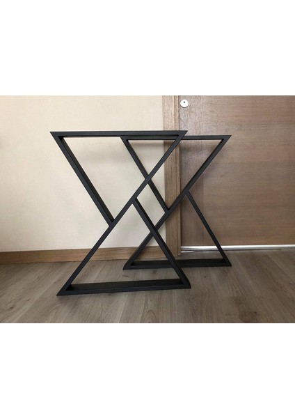 Masa Ayağı Yemek Çalışma Ofis Toplantı Yemek Masası Metal Ayak 1 Çift 2 Adet fırsatları