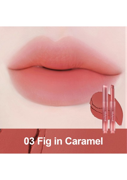 Lilybyred Milky Blur Fondue Bar/ Lilybyred Kremsi Blur Ruj & Allık - 03 Fig in Caramel