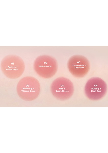 Lilybyred Milky Blur Fondue Bar/ Lilybyred Kremsi Blur Ruj & Allık - 03 Fig in Caramel