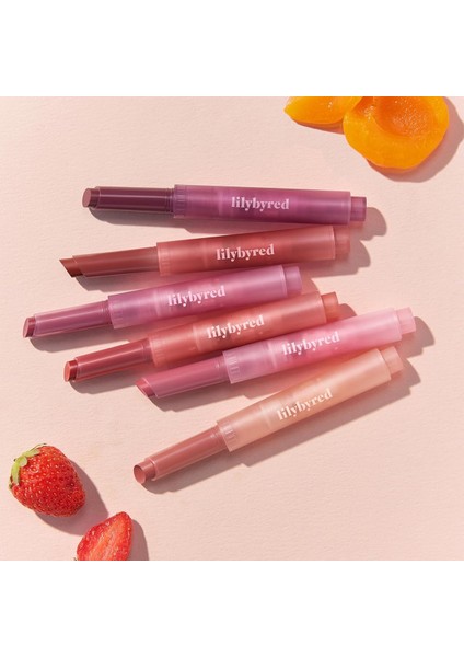 Lilybyred Milky Blur Fondue Bar/ Lilybyred Kremsi Blur Ruj & Allık - 03 Fig in Caramel