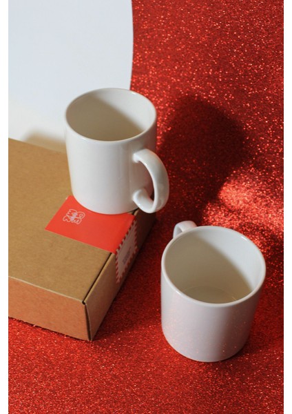 Premium Porselen Sevgili Kupa Boyama Seti - Hediye Seti fiyatları