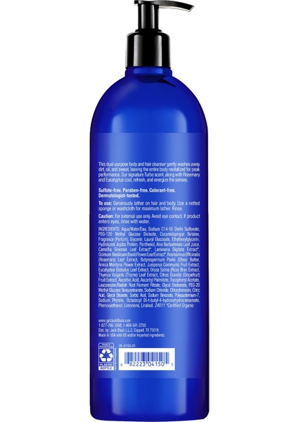 Turbo Wash Şampuan ve Duş Jeli 473ML
