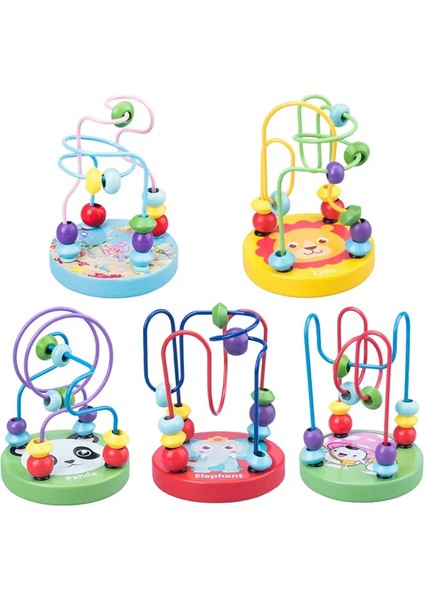 Altın Tarzı Montessori Ahşap Oyuncak Ahşap Daireler Boncuk Tel Labirent Roller Coaster Eğitici Ahşap Bulmacalar Erkek Kız Çocuk Oyuncak 6+ Ay (Yurt Dışından) fiyatları