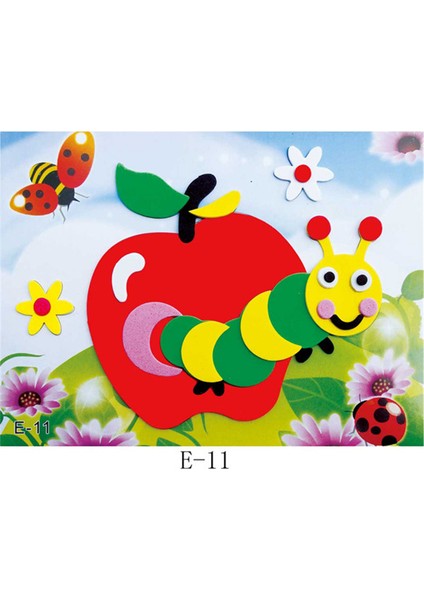 2 Adet Tarzı Çocuklar Için 20 Tasarım Kendin Yap Çizgi Film Hayvan 3D Eva Köpük Sticker Bulmaca Serisi Erken Öğrenme Eğitim Oyuncakları (Yurt Dışından) fırsatları
