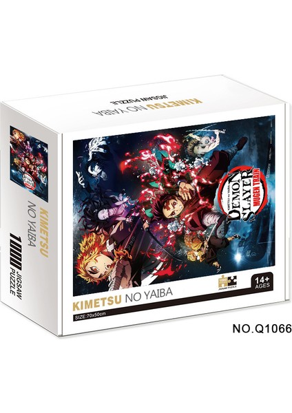Q1066 Stili Anime Puzzle Demon Slayer 14+ Yaş Hediye Fikirleri - Noel Hediyesi (Yurt Dışından)