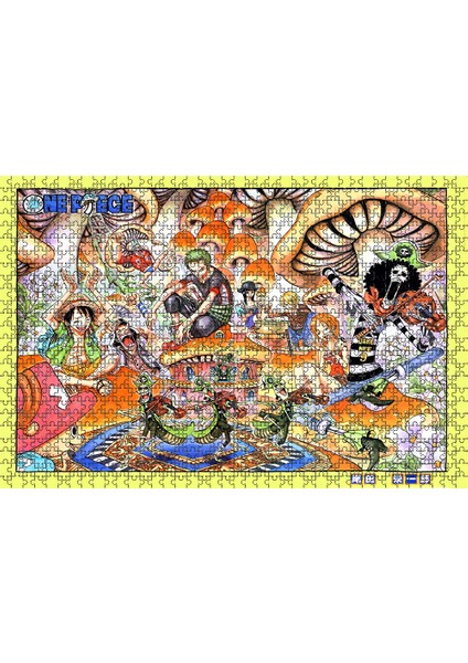 No.21 Tarzı Ahşap Bir Parça Bulmaca Eğitici Oyuncaklar Hediye Eğlenceli One Piece Bulmacaları Yetişkinler ve Çocuklar Için Japon Anime Kaizokuo (Yurt Dışından)