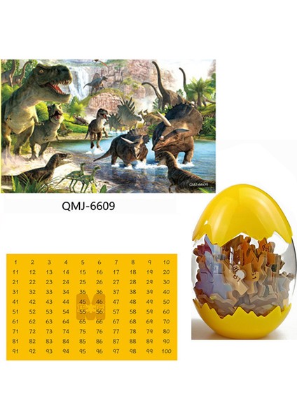 Ben Stil Ahşap Bulmacalar Dinozor Oyuncakları Büyük Dinozor Yumurtası Ambalaj Bulmaca Tahtası Hayvan 3D Bulmaca Eğitici Oyuncaklar Çocuklar Hediye (Yurt Dışından)