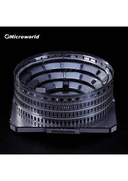 Roma Kolezyumu 2 Stili 3D Metal Modelleme Bulmaca Oyunları Ünlü Kule Binalar Modelleri Yapı Seti Eğitici Oyuncaklar Hediye Için Yetişkinler Için Dıy Montaj Kiti (Yurt Dışından)
