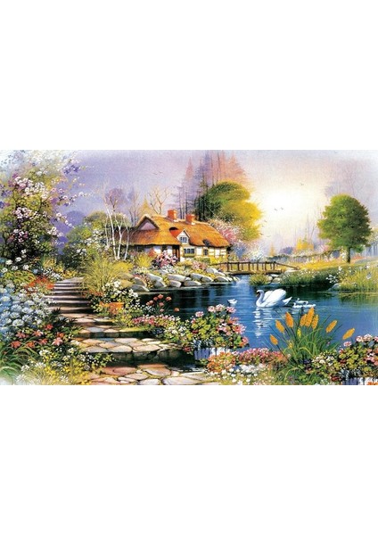 Derin Mavi Tarzı Hayvan Yağlı Boyama, Uzay Yolcu Ege Denizi Manzara Yağlı Boyama Yetişkin Kağıt Puzzle Çocuk Oyuncak Hediye (Yurt Dışından)