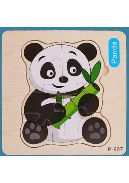 No.35 Tarzı 1 Adet Bebek 3D Ahşap Hayvan Trafik Jigsaw Bulmaca Eğitici Oyuncak Erken Öğrenme Algısı Çocuklar Karikatür Kavrama Zeka Bulmacası (Yurt Dışından)