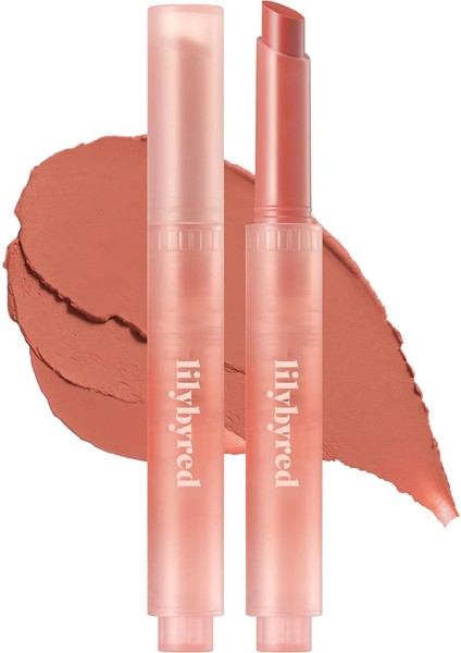Lilybyred Milky Blur Fondue Bar/ Lilybyred Kremsi Blur Ruj & Allık - 01 Apricot in Peanut Butter