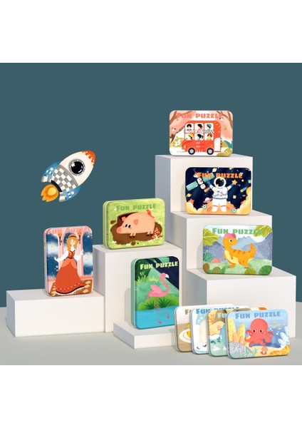 No.8 Stili Yeni Sevimli Ahşap Bulmaca Oyuncakları Çocuklar Için Karikatür Hayvan Araç Ahşap Puzzle Bebek Eğitici Oyuncak Çocuk Bebek Noel Hediyesi (Yurt Dışından) modelleri