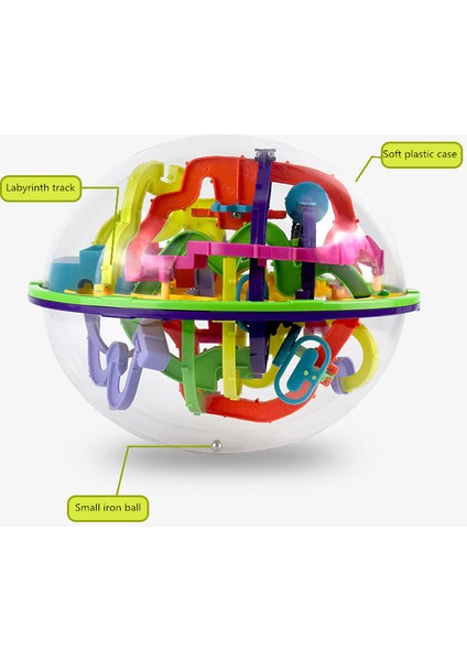 299 Adım Stili 3D Bulmaca Topu Büyülü Zeka Labirent Topu Adımlar Iq Denge Perplexus Manyetik Top Mermer Bulmaca Oyunu Çocuk ve Yetişkin Oyuncakları (Yurt Dışından) fırsatları