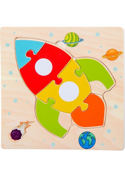 No.27 Tarzı Karikatür Beegiraffe Ahşap Hayvan 3D Bulmaca Jigsaw Ahşap Montessori Oyuncaklar Zeka Çocuklar Bebek Erken Eğitim Oyuncak (Yurt Dışından)