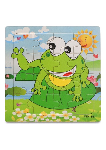 No.4 Tarzı Karikatür Beegiraffe Ahşap Hayvan 3D Bulmaca Jigsaw Ahşap Montessori Oyuncaklar Zeka Çocuklar Bebek Erken Eğitim Oyuncak (Yurt Dışından)