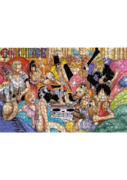 No.13 Tarzı Ahşap Bir Parça Bulmaca Eğitici Oyuncaklar Hediye Eğlenceli One Piece Bulmacaları Yetişkinler ve Çocuklar Için Japon Anime Kaizokuo (Yurt Dışından)